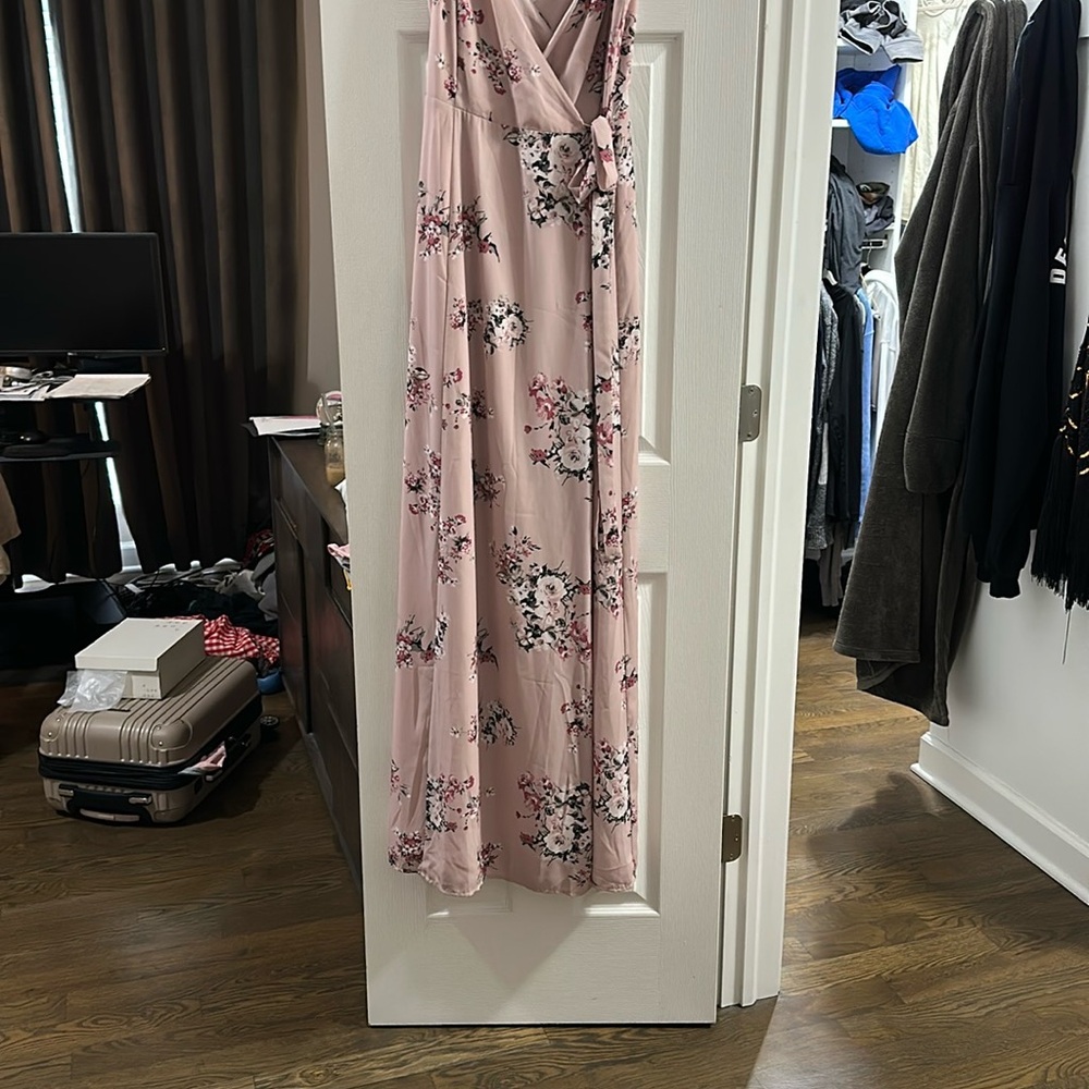 WAYF Angelina Floral Maxi Dress NWT Size M